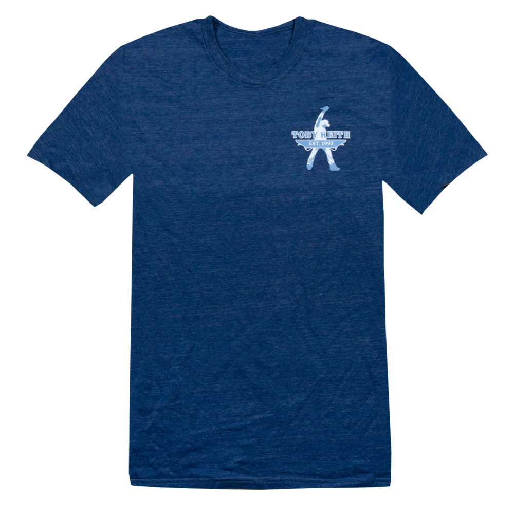 TK and the Easy Money Band Set List Tee – Toby Keith