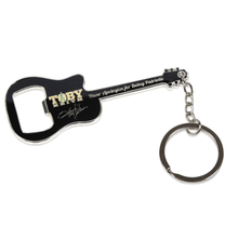 Load image into Gallery viewer, Guitar Keychain Bottle Opener
