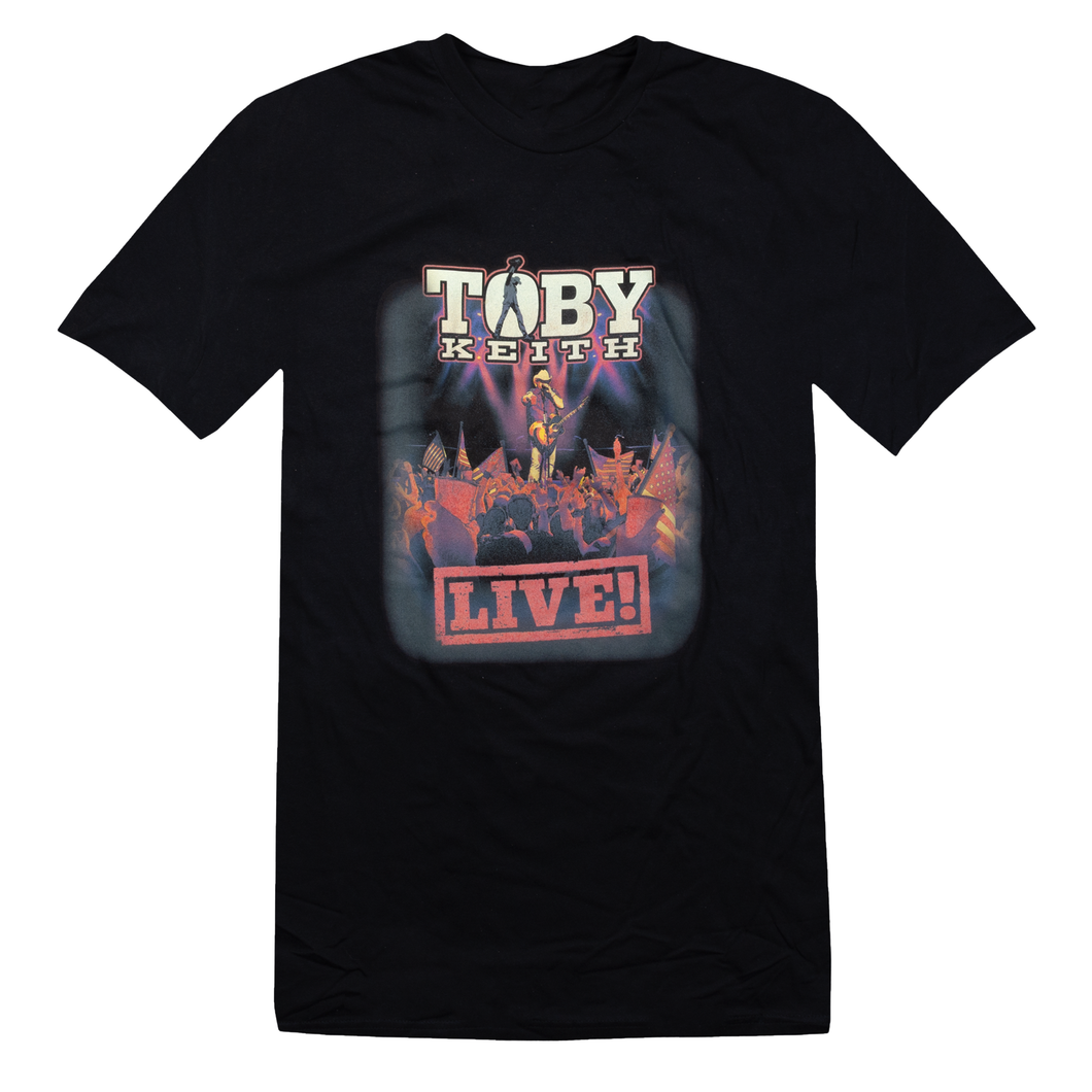 Toby Keith Live Tee