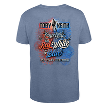 Load image into Gallery viewer, Red, White, &amp; Blue Legacy Tee
