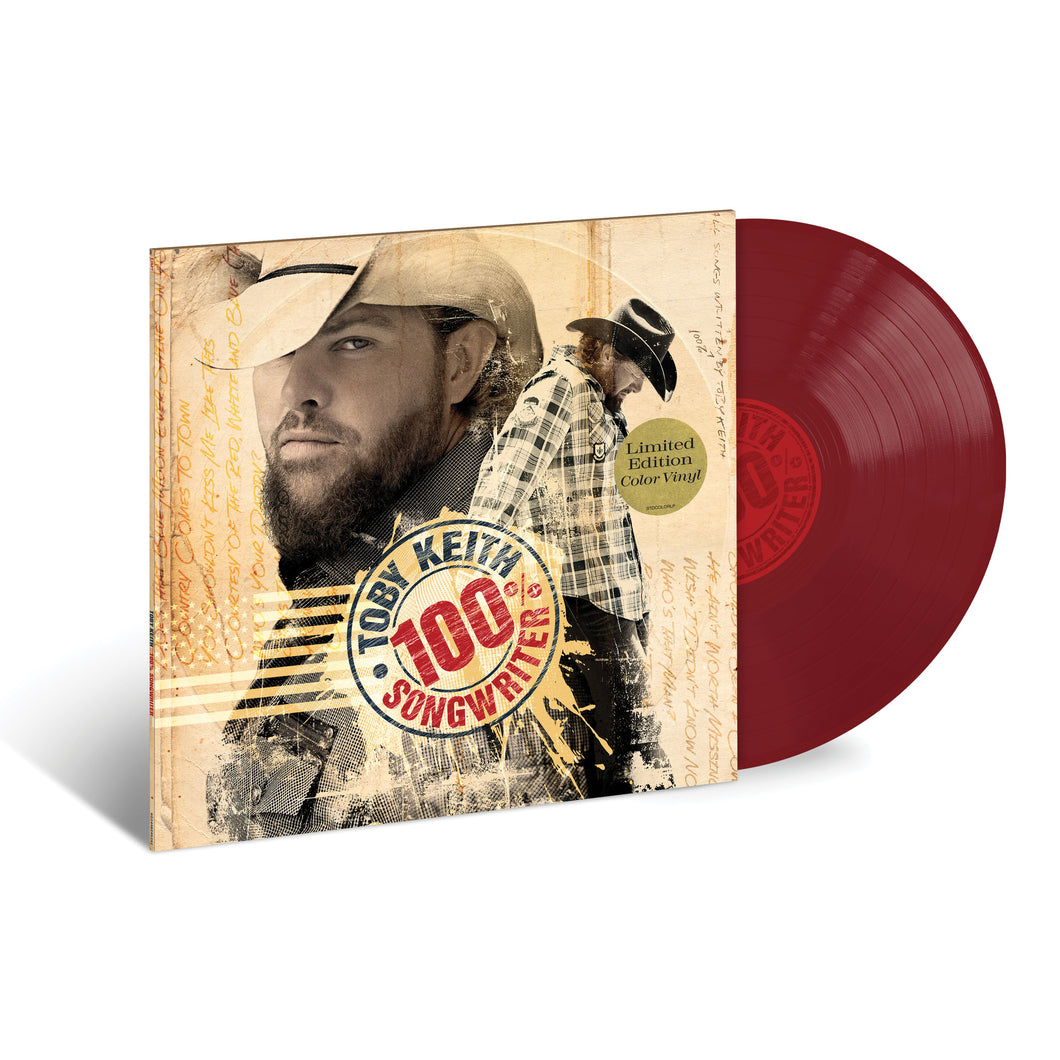 100% Songwriter Limited Edition Red Apple Vinyl