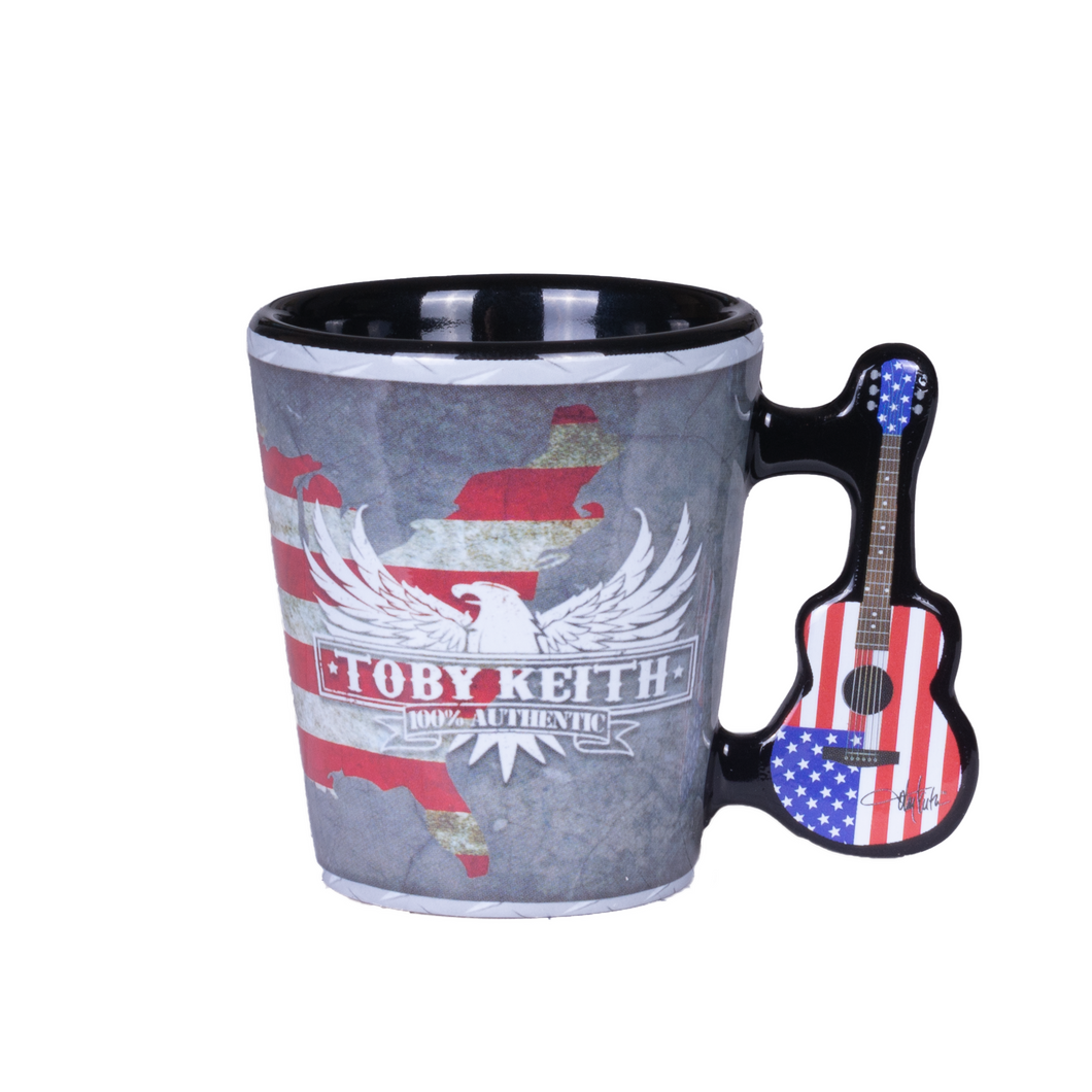 Toby Keith Guitar Handle Shot Glass