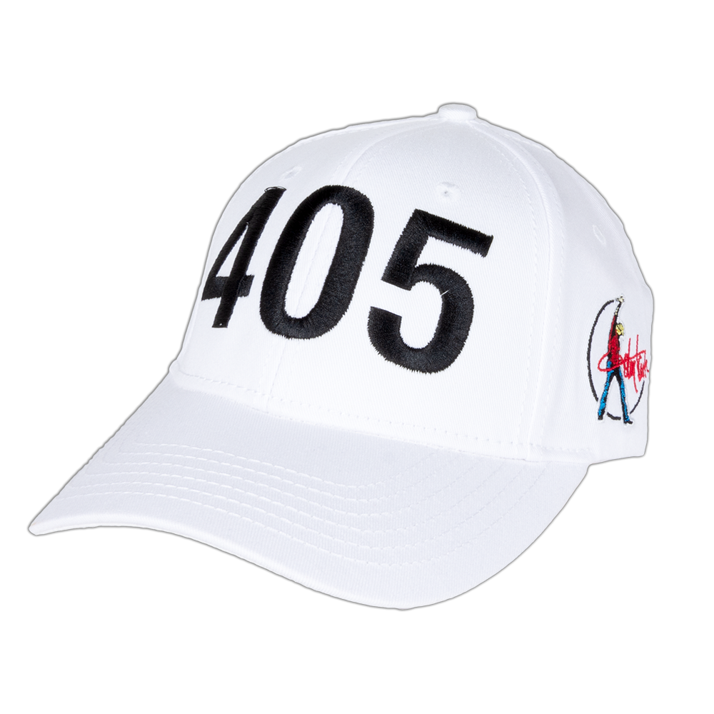 Toby Keith 405 Signature Ball Cap ( White ) Toby Keith 405 Signature Ball Cap ( White )